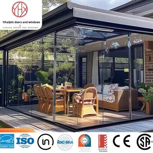 Terrazas Cerradas de Aluminio con Vidrio Templado y Estructura Cuadrada de Aluminio para Exteriores, Exportación de Comercio Exterior - Product Image 3