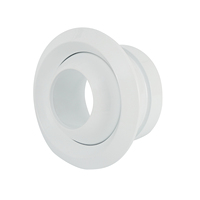 Diffuseur de plafond en aluminium pour CVC, buse de diffusion ronde pour climatiseur