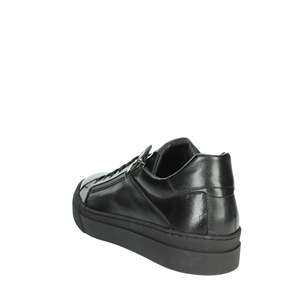 Zapatillas Deportivas para Hombre Kebo LN9102, Negras, de Cuero, con Cierre, Casuales - Product Image 2