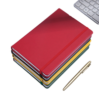 Carnet de notes A5 couleur macaron, ligné, pour bureau, avec reliure, journal créatif à couverture rigide