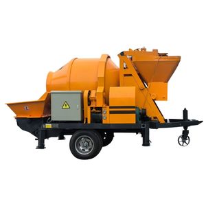 Bomba Mezcladora de Concreto Móvil Integrada en <span class=keywords><strong>Remolque</strong></span> para Mezclar y Bombear en Obras de Construcción - Product Image 5