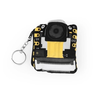 Porte-monnaie Seeed de taille mini en tissu non tissé, portable avec porte-clés pour le rangement des appareils électroniques - Product Image 4