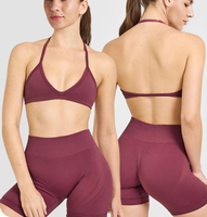 Ensemble de fitness personnalisé 3 pièces pour femmes, vêtements de sport respirants et à séchage rapide, tenues de sport pour femmes, ensembles de gym