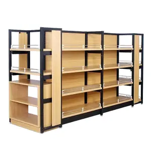 Espositore Combinato in Legno e Metallo per Supermercati o Negozi di <span class=keywords><strong>Snack</strong></span> - Product Image 1