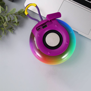 Di động ngoài trời đầy màu sắc mini stereo không dây âm nhạc hộp RGB LED ánh sáng nổi <span class=keywords><strong>Bluetooth</strong></span> loa - Product Image 6