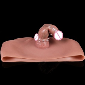 FAAK Wholesales Hollow Strap on <b>Dildos</b> With Spikes <b>Dildo</b> Pants for Couple Sexing - Product Image 2