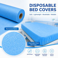 Sprei Sekali Pakai, Sprei Medis, Sprei Nonwoven, Sprei Fitted dengan Pinggiran Elastis, Pasokan Grosir untuk Rumah Sakit dan Klinik
