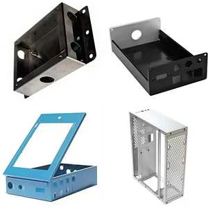 Service de fabrication de tôle de découpe laser Pièces de pliage de tôle fer/acier/aluminium Boîtier d'estampage personnalisé - Product Image 1