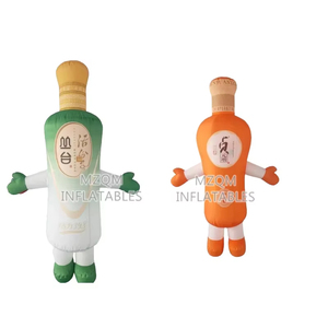 Disfraz de muñeca inflable para caminar, disfraz de dibujos animados para caminar, ropa de personaje para eventos - Product Image 3