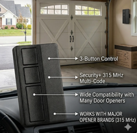 Télécommande pour ouvre-porte de garage 373LM