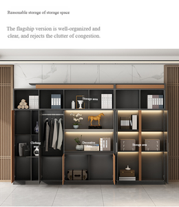 Scrivania Direzionale Moderna di Lusso Eco-Sostenibile con Cassetti, Grande Tavolo da Ufficio per Dirigenti con Dettagli in Pelle, Set di Mobili di Alta Gamma per CEO, Garanzia 10 Anni - Product Image 5