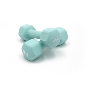 <span class=keywords><strong>Comprar</strong></span> Duojiu Pesas baratos Gimnasio Equipo Fitness Pequeño Rosa Neopreno Recubierto Hex Mancuerna Set para la venta - Product Image 5