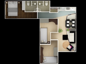 WC Monoblocco in Ceramica Shiyi a Pavimento con Doppio Scarico, Sedile a Chiusura Morbida, Design Moderno, Garanzia 1 Anno, per Case Container e Hotel - Product Image 3