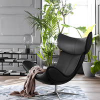 Meuble Orangefurn cincept siège ovale avec pouf fauteuil de salon pivotant design haut de gamme
