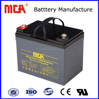 Batterie au plomb-acide gel scellée de haute qualité 12V 18Ah à décharge profonde pour système solaire et UPS, certifiée ROHS