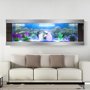 Bể cá bể cá mới thời trang hiện đại tùy chỉnh chất lượng cao treo tường bể cá bể cá tùy chỉnh điểm Cá Vàng - Product Image 4
