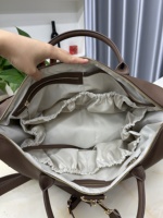 Sac à Main Fourre-Tout Luxe en Cuir PU 3 en 1, Sac à Langer Mummy Portable et Tendance avec Sangles pour Poussette