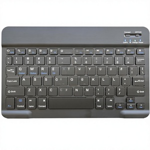 Teclado Inalámbrico Ultrafino HK-HHT de 101 Teclas, Recargable, Portátil, Compatible con Android, iOS, <span class=keywords><strong>Mac</strong></span> OS, iPhone, <span class=keywords><strong>iPad</strong></span> - Product Image 1