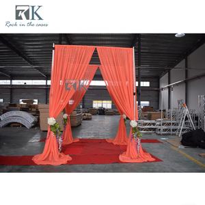 <b>Square</b> Wedding Decor Pipe Drape <b>Sets</b> for Event Telescopic Pipe <b>Sets</b> - Product Image 4