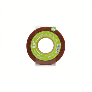 Nastro Gasa 2 cm x 35 m Colore Caffè per Artigianato - Product Image 1