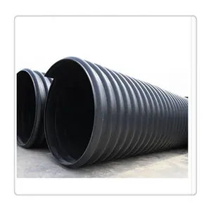 Hdpe Poly Ống Thép Vành Đai Sóng Ống Sử Dụng Cho Bóng Đá Lĩnh Vực Hệ Thống Thoát Nước