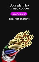 Nouveau câble tressé en nylon 3ft 6ft 10ft 5V 3A Câble de charge rapide USB Câble de données USB Chargeur rapide USB pour iPhone 12 13 14 Pro Max Plus