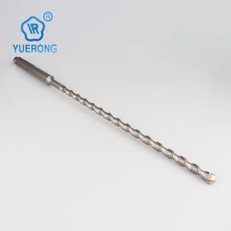 Fabrika doğrudan tedarik Tungsten karbür ucu elektrikli çekiç 10*800mm SDS artı flüt S2 matkap ucu