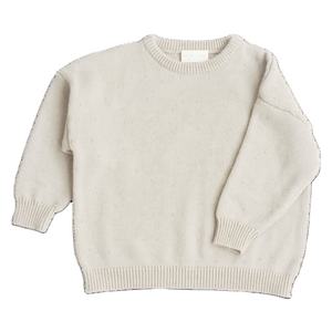 Vêtements pour bébés garçons et filles, style tendance, couleur unie, pantalon court en tricot, chemise à manches longues, ensemble de vêtements pour bébé - Product Image 3