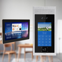 Interphone vidéo IP PoE 10 pouces pour intérieur, écran tactile IPS 1080P, Android 10.0, Wi-Fi, contrôle par application