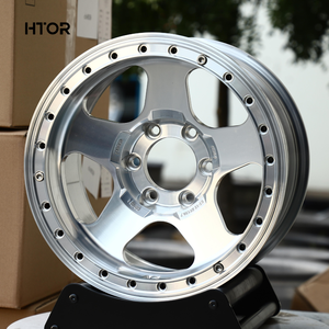 Jantes Beadlock forgées HTOR 16x8 17x9 à face usinée 6x139.7 6x135 8x6.5 8x170 pour tout-terrain F150 Wagoneer F250 2500 Y60 Y61 FJ - Product Image 1