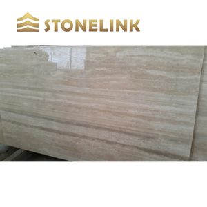 Panneaux Composites Modernes en Travertin Romain Poli Beige pour Murs et Tables à Café - Product Image 5