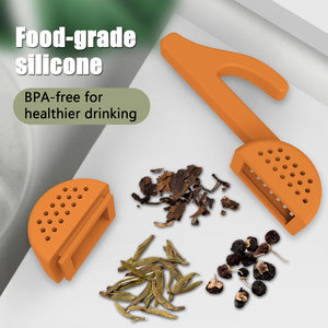 Mini-gadgets de cuisine : Infuseur à thé en silicone en forme de cygne pour thé en vrac - Product Image 3