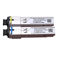 Module optique SFP FR Gigabit 1.25G 10km BIDI SC monofibre -8~-3dBm pour émetteurs-récepteurs optiques FTTH