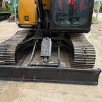 Excavatrice Sany75C d'occasion de bonne qualité, Sany Sy75c Pro, excavatrice sur chenilles hydraulique Sany75