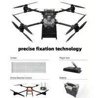 Drone ultra-fin et léger avec écran LED volant, tapis magique, haute luminosité, 1080P HDR 1000:1, visible en extérieur, personnalisable