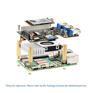 Raspberry Pi 5 PCIe a USB 3.<span class=keywords><strong>2</strong></span> Gen1 e M.<span class=keywords><strong>2</strong></span> cappello supporta protocollo NVMe SSD espande 4 ch porte 3.<span class=keywords><strong>2</strong></span> USB PCIe M.<span class=keywords><strong>2</strong></span> cappello USB + - Product Image 5
