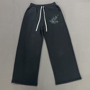 <span class=keywords><strong>Pantalones</strong></span> Deportivos Holgados PT1087, <span class=keywords><strong>Pantalones</strong></span> <span class=keywords><strong>de</strong></span> Algodón con Cordón Ajustable, <span class=keywords><strong>Pantalones</strong></span> Deportivos Holgados con Estampado DTG Personalizado para Hombre - Product Image 2