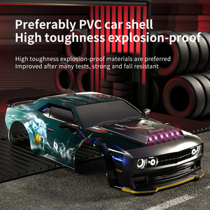 SG216 1:16 <span class=keywords><strong>Dodge</strong></span> Challenger Auto RC da Drift Brushless ad Alta Velocità - Giocattolo da Corsa Fuoristrada 4WD con Telaio e Caricabatterie, Portata 80-100m - Product Image 5