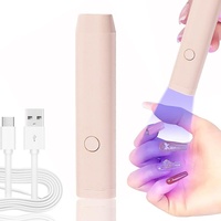 Lampe à ongles portable mini format stylo 3W sans fil pour le séchage du vernis gel UV