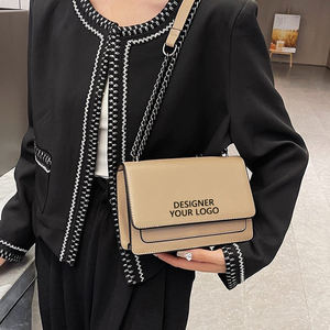 Özel Logo çantalar ve çanta 2024 deri tasarımcı çanta kadın ünlü markalar askılı omuz çantası - Product Image 4