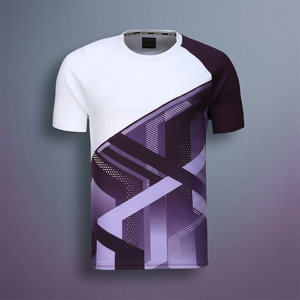 ZZH YF819 Camiseta de Manga Corta Casual para Hombre, 100% Algodón, Diseño en Serigrafía, Corte Holgado, Ecológica y Transpirable - Product Image 3