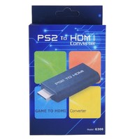 Ps2 zu HD Adapter Ps2hdmi Konverter mit 3,5mm Kopfhörer Audio Buchse für HDTV HD Monitor und PS2