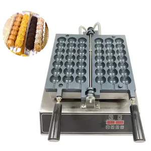 Comercial personalizado japonês redondo bolha Espeto waffle Stick máquina Takoyaki maker