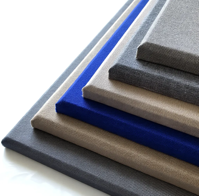 Modern Fabric-Wrapped Acoustic Panels-Eco-Friendly Waterproof Soundproofing for Home Theater Hotel School & Media Rooms