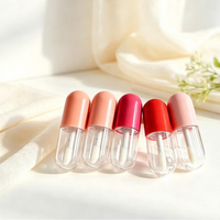Tube de brillant à lèvres Peiquan Capsule 5ml, mini flacons portables pour brillant à lèvres, emballage cosmétique pour brillant à lèvres