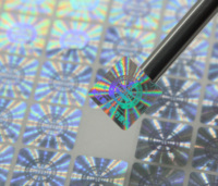 Etiqueta de Seguridad con Holograma Láser 3D Personalizada, Etiqueta Iridiscente Arcoíris Anti-falsificación, Sello de Garantía Impermeable, Etiqueta Holográfica