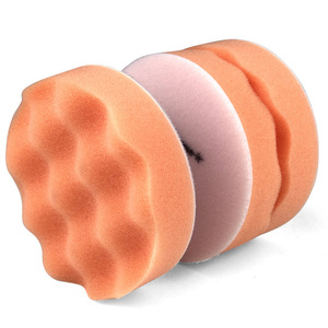 <span class=keywords><strong>3M</strong></span> 46631 3 pouces Disque <span class=keywords><strong>de</strong></span> <span class=keywords><strong>polissage</strong></span> Orange Wave Sponge Ball Waxing Self-Adhesive Car Beauty Polishing Pad OEM - Product Image 4