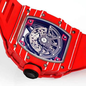 Montre sophistiquée en fibre de carbone de qualité supérieure, idéale pour le travail de bureau, les voyages d'affaires, les rassemblements décontractés, les occasions spéciales - Product Image 5