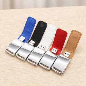 Memorias USB 2.0 y 3.0 de Cuero Suave y Metal de Alta Calidad, Nuevas para Regalos Empresariales, Pedidos al por Mayor - Product Image 2