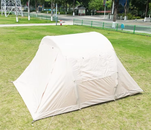 Tente tunnel gonflable 5-8 personnes pour camping extérieur, épaissie, imperméable, protection solaire, avec logo personnalisé, quatre saisons - Product Image 1